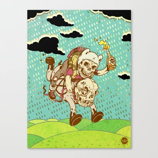 Anarchy Time Canvas Print