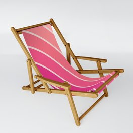 Retro Geometric Gradated Arch Design 728 Sling Chair