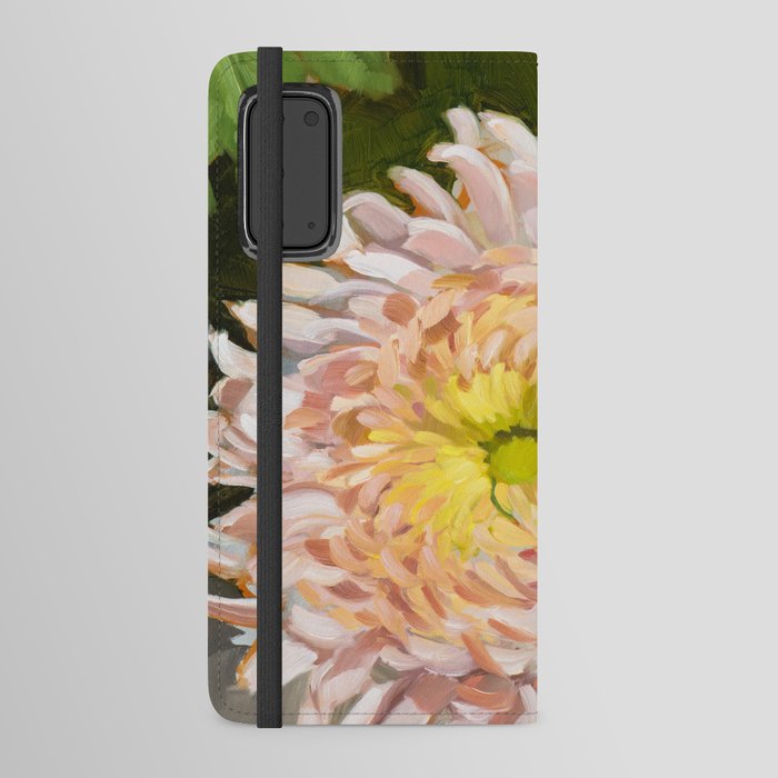 Pink Dahlia Android Wallet Case