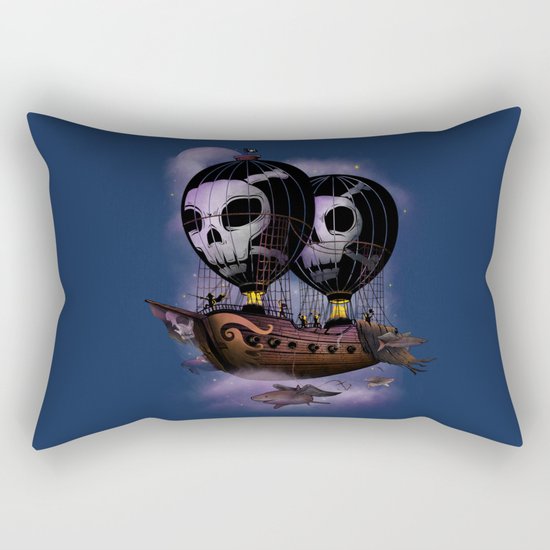 Hot Air Pirates Rectangular Pillow