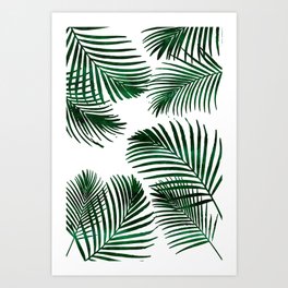 Tropical Palm Leaf Art Print