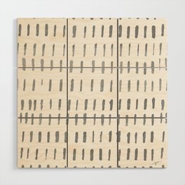 Minimal Brush Strokes- Coordinating Pattern Wood Wall Art
