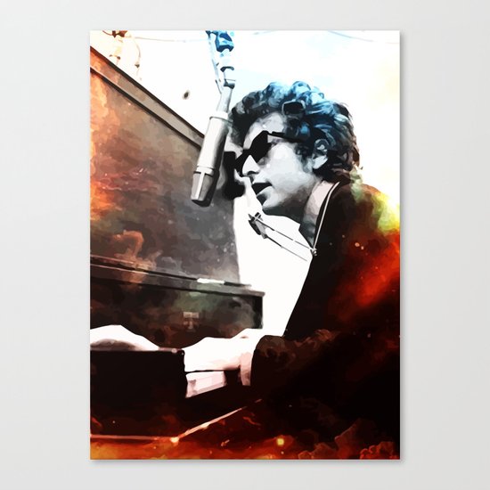 Bob Dylan Canvas Print