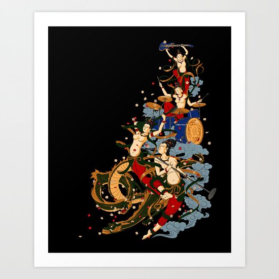 Feitian Art Print