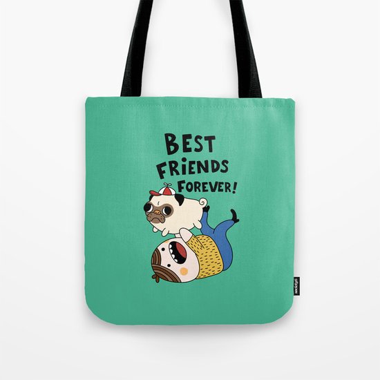 PUG Tote Bag