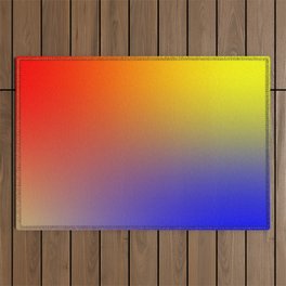 26  Rainbow Gradient Colour Palette 220506 Aura Ombre Valourine Digital Minimalist Art Outdoor Rug
