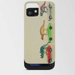 Dinosaurs Ride Cars iPhone Card Case