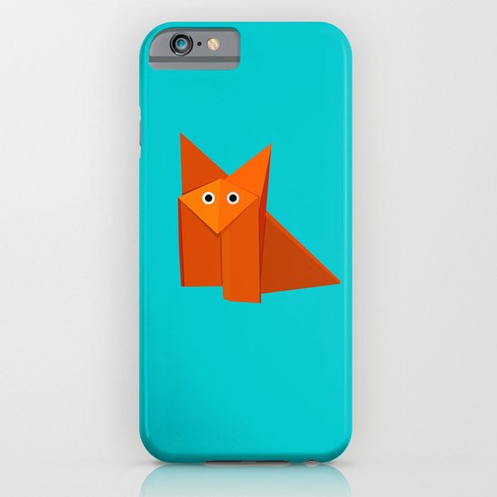 Cute Origami Fox iPhone & iPod Case