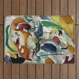 Wassily Kandinsky Improvisation 31, Sea Battle, 1913,No.2, Outdoor Rug
