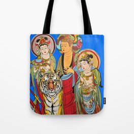 tiger in Buddhaland Tote Bag