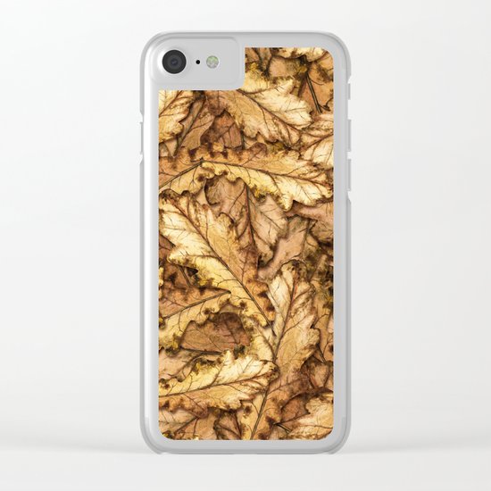 Autumn Leaves 01 Clear iPhone Case