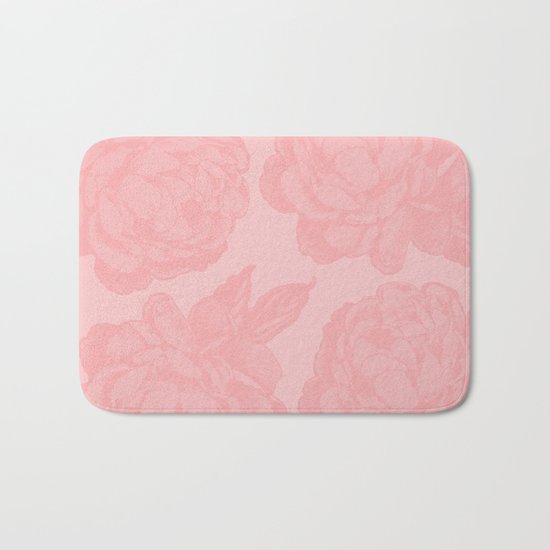 Peonies Bath Mat