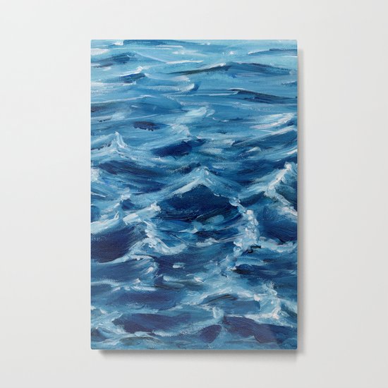 Acrylic wave Metal Print