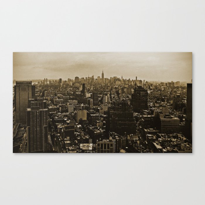 New York Skyline 3 Canvas Print