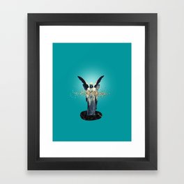 Fleeting Existence for the Elated Insistent Framed Art Print