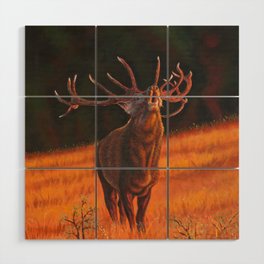 Deer Wood Wall Art