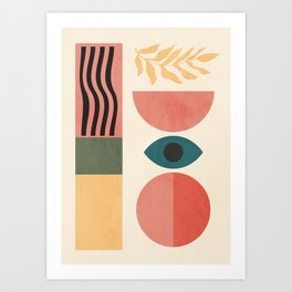 Geometric Shapes 253 Art Print