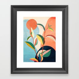 Colorful Branching Out 17 Framed Art Print