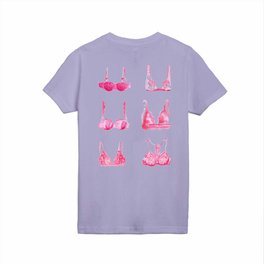 Red Lace Kids T Shirt