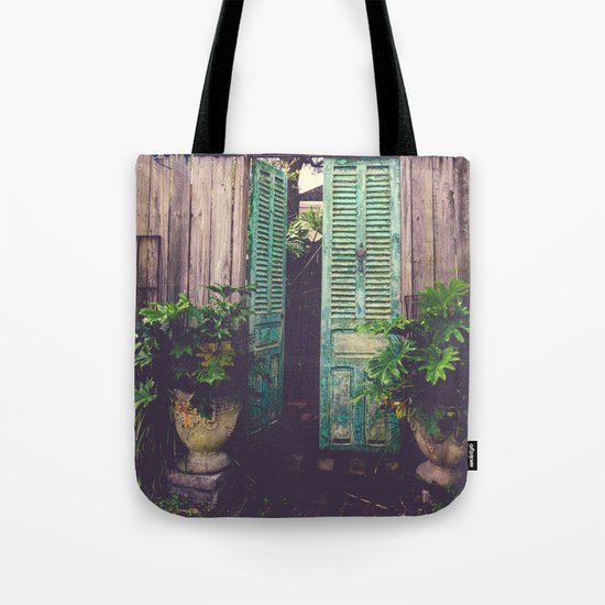 Saint Augustine Garden Tote Bag