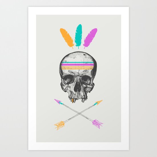 Dead Chief Art Print