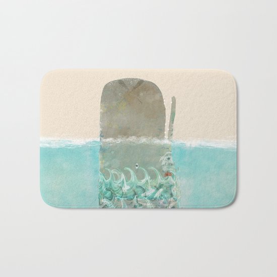 into the wild the whale Bath Mat