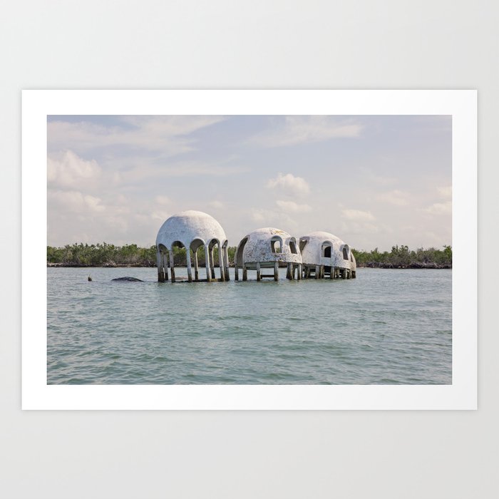 Cape Romano Domes Art Print