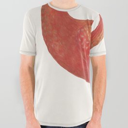 Scarlet Ibis with an Egg All Over Graphic Tee