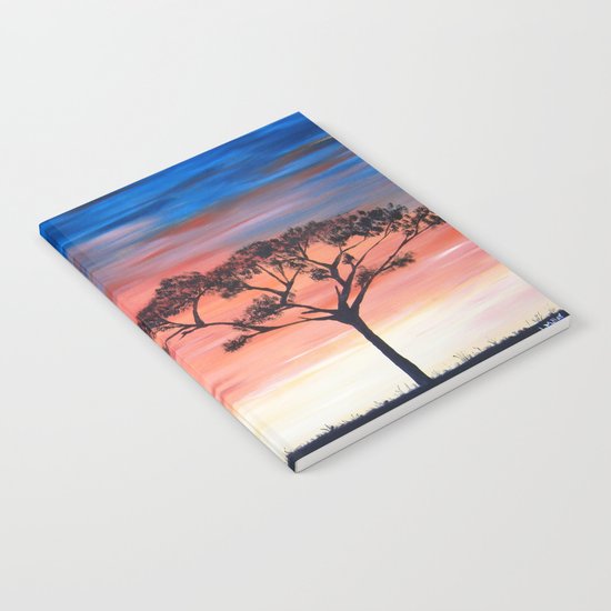 Africa Series - Seeking Shelter Before the Storm Notebook