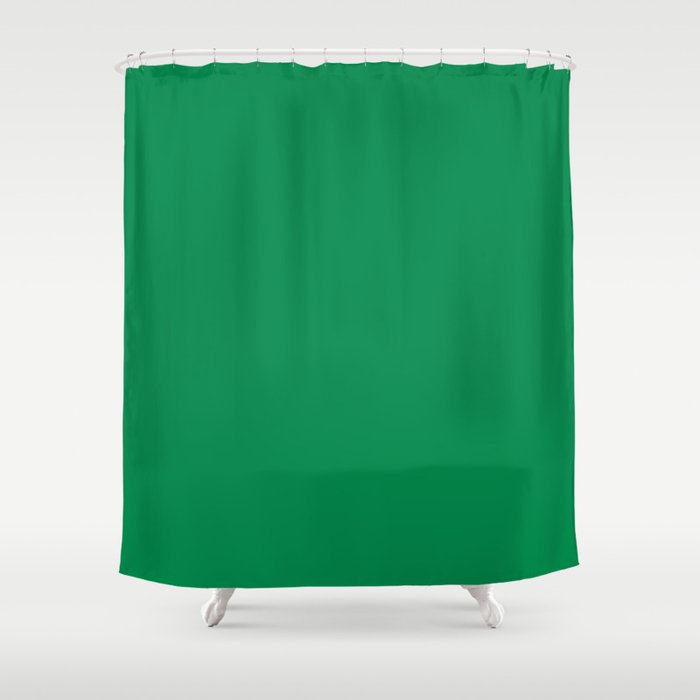 Emerald Green Shower Curtain By Onejyoo Society6