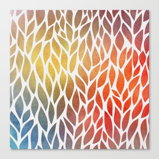 Petals Pattern #4 Canvas Print