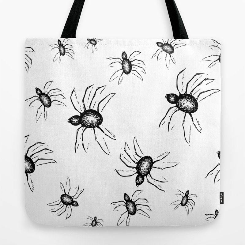 halloween bag of spiders