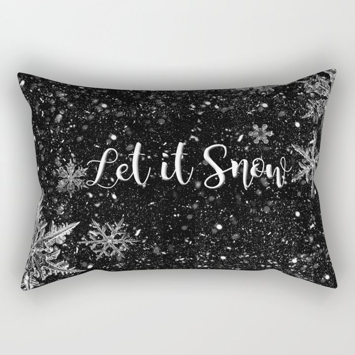 Let it snow Rectangular Pillow