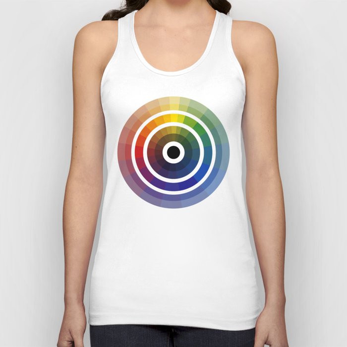 Re-make of color wheel from The Color of Life by Arthur G. Abbott, 1947 (interpretation, no text) Tank Top