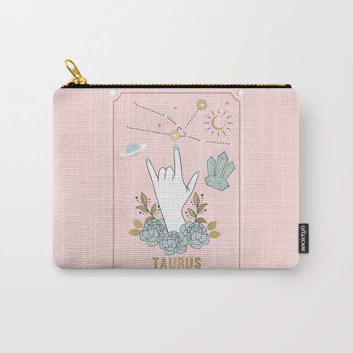 Taurus Zodiac Series Carry-All Pouch