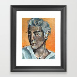 NCT Lee Taeyong Acrylic Painting Framed Art Print