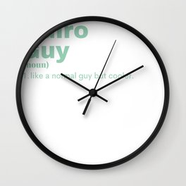 Güiro Guy - Güiro Wall Clock