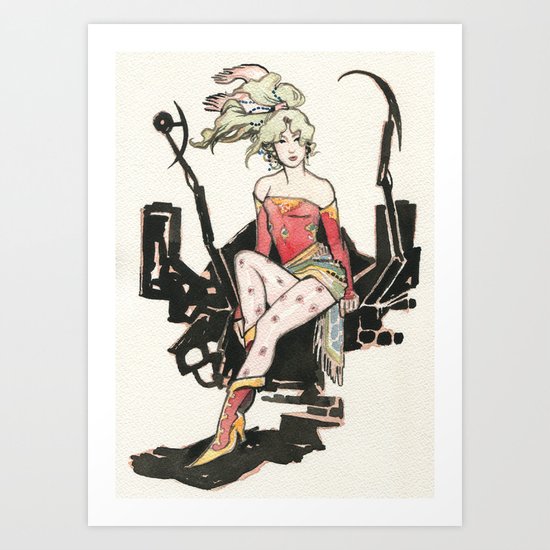 Terra Branford Art Print