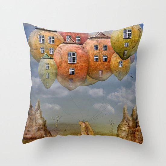 Sweet Home Throw Pillow
