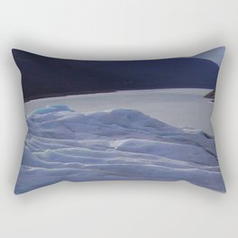 Argentina Photography - Snowy Mountain By The Cold Sea Rectangular Pillow