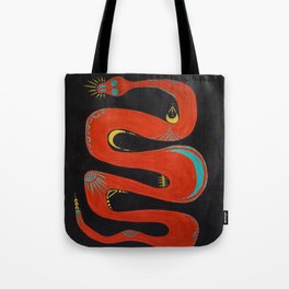 Tribal Snake Tote Bag