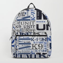 K-9 Unit  -Police Dog Unit Backpack