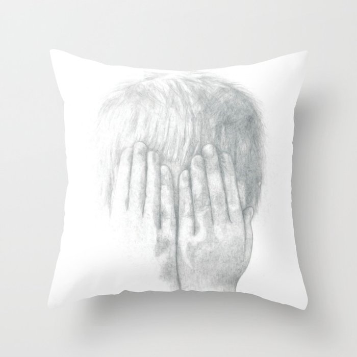 You Can't See Me Throw Pillow
