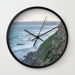 Coastal Cliff Face  Wall Clock