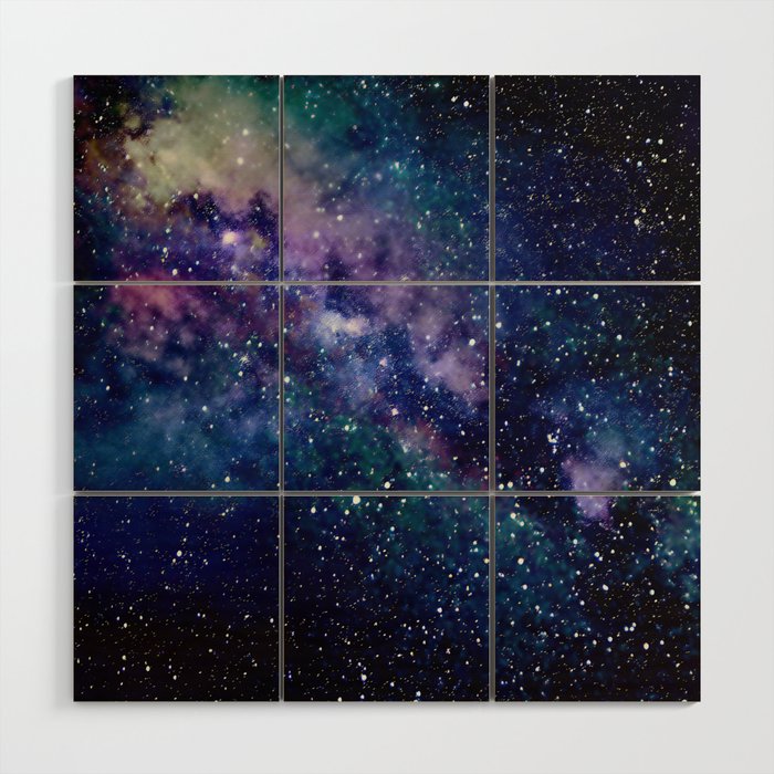 Milky Way Wood Wall Art