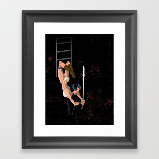 Katana Framed Art Print