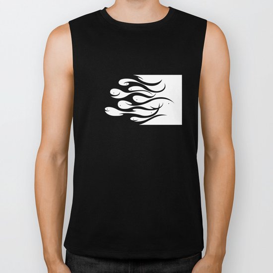 Of Fish Biker Tank