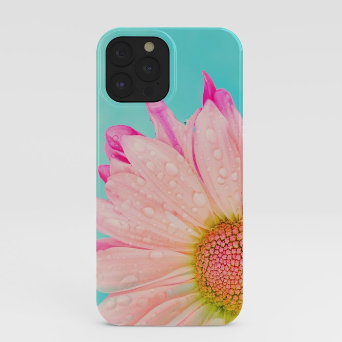 Retro pastel summer daisy iPhone Case