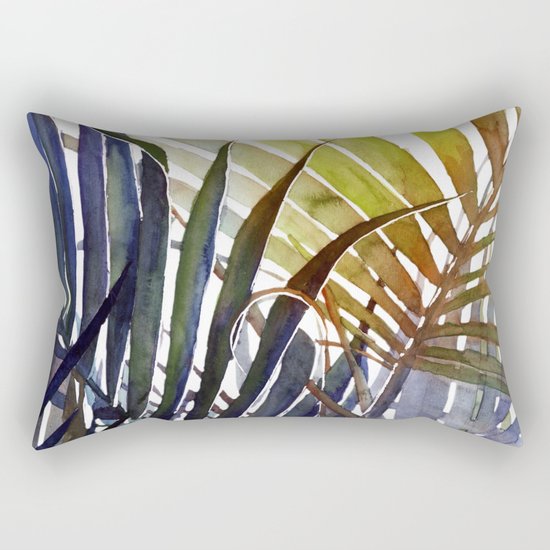 Arecaceae - household jungle #3 Rectangular Pillow