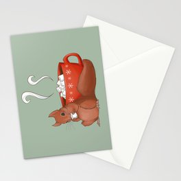 Squirrel Holiday Stationery Cards